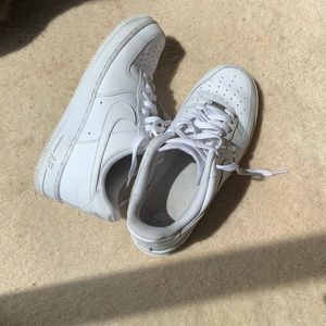 all white airforce 1s!!!